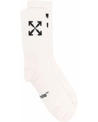 Off-White c/o Virgil Abloh Arrows Knitted Socks - White