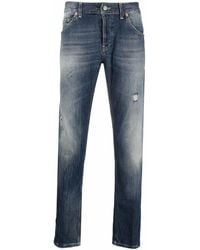 Dondup Slim Fit Jeans - Blue
