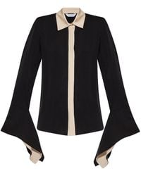 Max Mara - Colorblock Silk Shirt - Lyst