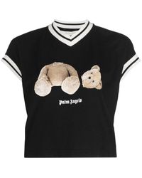 Palm Angels T-shirt Teddy Bear - Nero