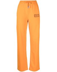 Off-White c/o Virgil Abloh Logo-patch Track Pants - Orange