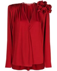Magda Butrym - Blouse With Application - Lyst