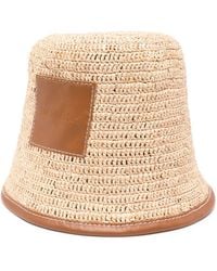 Jacquemus - Raffia Bucket Hat - Lyst