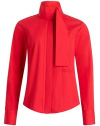 Patou - Scarf Neck Blouse - Lyst