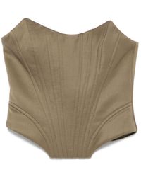 GIUSEPPE DI MORABITO - BUSTIER IN LANA - Lyst