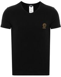 Versace - T-shirts And Polos Black - Lyst