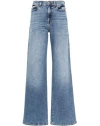 7 For All Mankind - JEANS A GAMBA LARGA - Lyst
