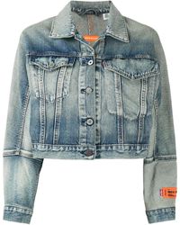 Heron Preston Giacca jeans LEVI'S® X - Bianco