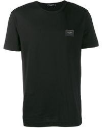 dolce and gabbana crew neck t shirt