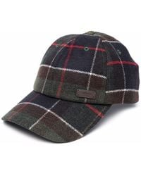 Barbour - Tartan Baseball Cap - Lyst