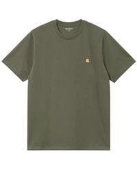 Carhartt - Crewneck Logo T-Shirt - Lyst