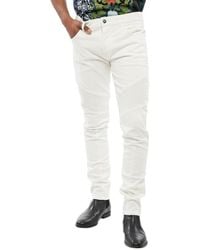 Balmain - Slim Mid Rise Jeans - Lyst