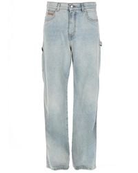 MSGM - Straight Jeans - Lyst
