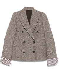 Brunello Cucinelli - Jackets - Lyst