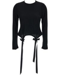 Simone Rocha - Solid Crew Neck T-Shirt - Lyst