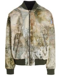 Balmain - Reversible Bomber Jacket - Lyst