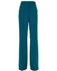 Max Mara - Tailored Flat Front Pants - Lyst
