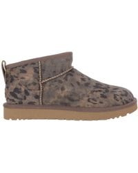 UGG - Ankle Boots Classic Ultra Mini Wool - Lyst