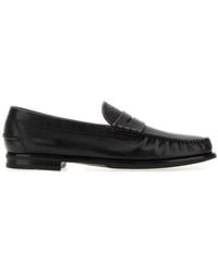 Prada - Leather Loafers - Lyst