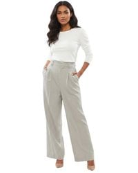 Ami Paris - Relaxed Pleated Pants - Lyst