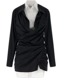 The Attico - Double Layer Shirt Dress - Lyst