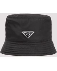 Prada Stretch Nylon Baker Boy Hat in Purple for Men | Lyst