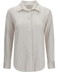 GONGDID DESIGN - Relaxed Stripes Shirt - Lyst