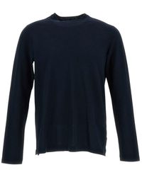 Zanone - Solid Crew Neck T-Shirt - Lyst