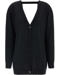 Nude - Knitted V Neck Sweater - Lyst