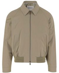 Burberry - Shirt Collar Jacket - Lyst
