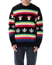 MSGM - Crew Neck Sweater - Lyst
