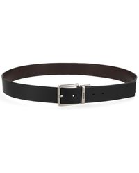 HUGO - Solid Buckle Belt - Lyst