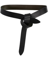 Isabel Marant - Logo Knot Detail Belt - Lyst