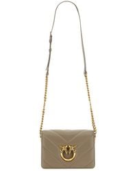 Pinko - Love Click Mini Crossbody Bag - Lyst