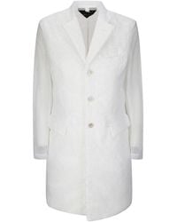 Comme des Garçons - Single-Breasted Coat - Lyst