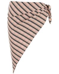 Prada - Embroidered Cotton Sarong - Lyst