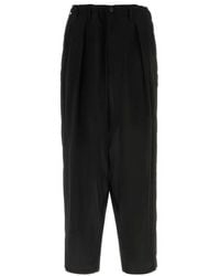 Yohji Yamamoto - Relaxed Pleated Pants - Lyst