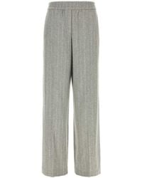 Brunello Cucinelli - Tailored Flat Front Pant - Lyst