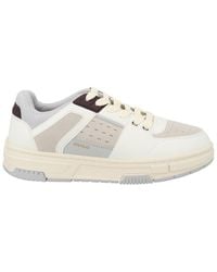 HUGO - Solid Lace-Up Sneakers - Lyst
