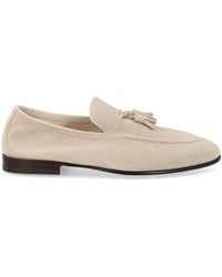 Brunello Cucinelli - Solid Soft Loafers - Lyst