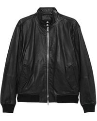 BOSS - Mock Collar Jacket - Lyst
