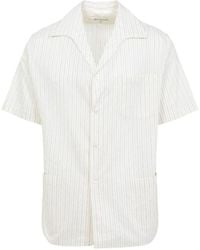 Maison Margiela - Relaxed-Fit Shirt With Subtle Vertical Stripes - Lyst