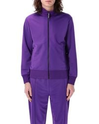 Palm Angels - Curved Logo Track Jacket - Lyst