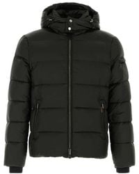 Moorer - Dark Quilted Down Jacket - Lyst