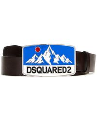 DSquared² - Mountain Graphic Buckle Belt - Lyst