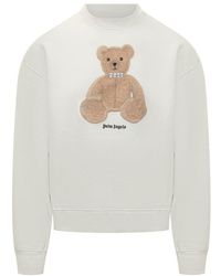 Palm Angels - Graphic Crew Neck Sweatshirt - Lyst