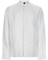 BOSS - Regular Solid Shirt - Lyst
