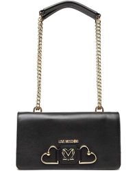 Love Moschino - Heart Logo Small Shoulder Bag - Lyst