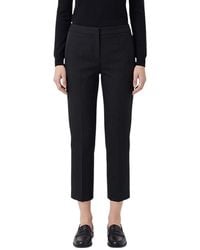 McQueen - Slim Flat Front Pants - Lyst