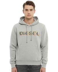 DIESEL - Light Logo Hoodie - Lyst